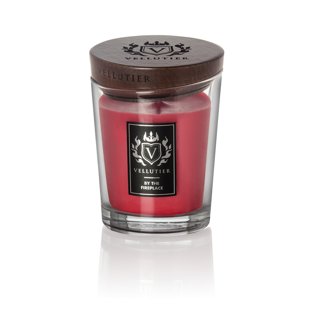 vellutier Grand Collection By the Fireplace, Bougie Parfumée, 225 g