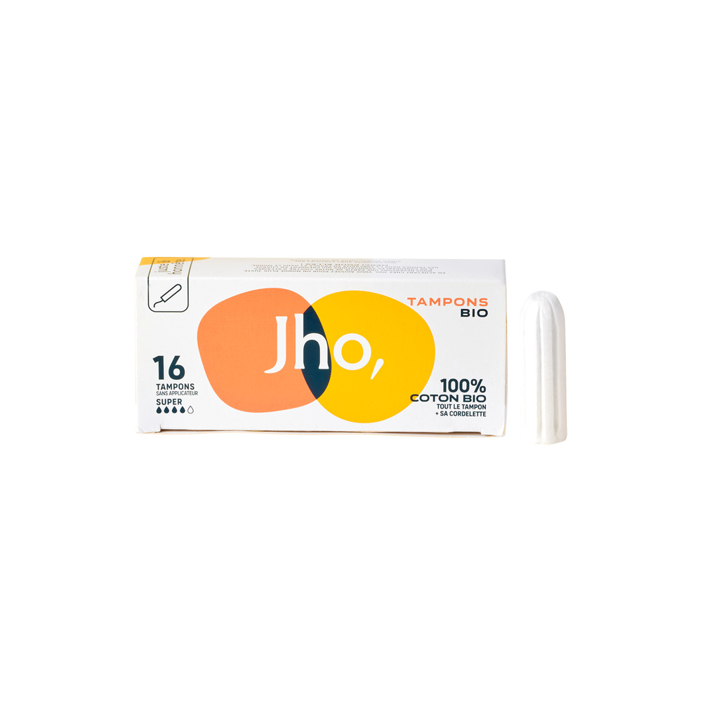 Jho Tampons Tampons sans applicateur - super / boîtede 16 tampons