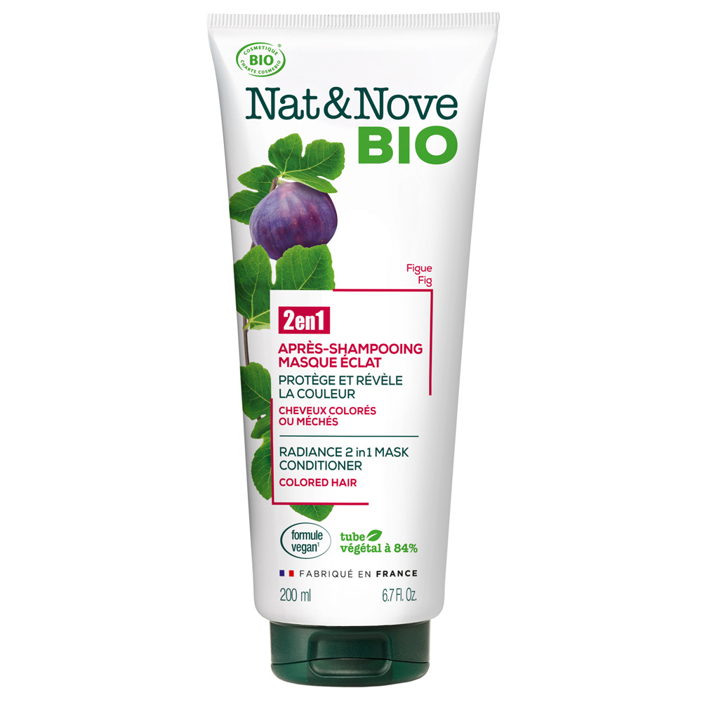 Nat&Nove Apres shampoing NAT&NOVE BIO APRÈS-SHAMPOOING ÉCLAT CERTIFIÉ BIO 200mL