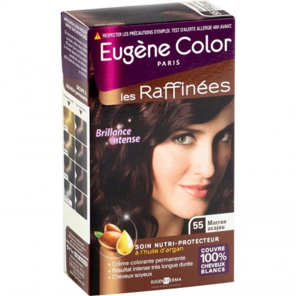Eugene color Color&Eclat - Les Raffinées 55 MARRON ACAJOU