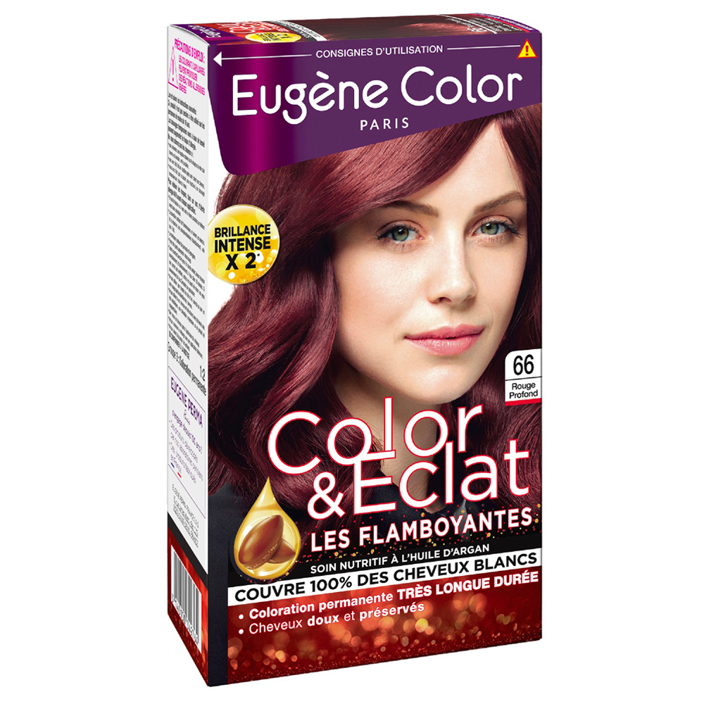 Eugene color Color&Eclat - Les Flamboyant 66 ROUGE PROFOND