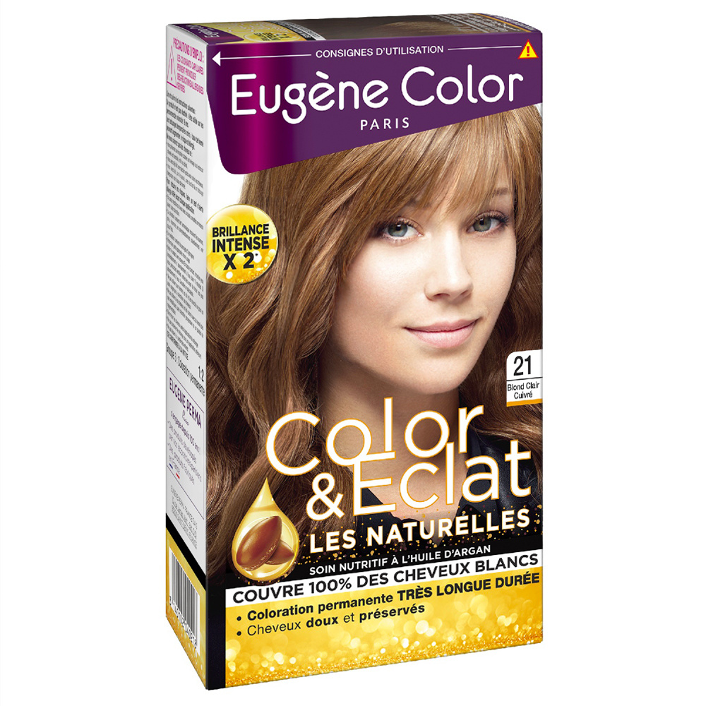 Eugene color Color&Eclat - Les Naturelles 21 BLOND CLAIR CUIVRE