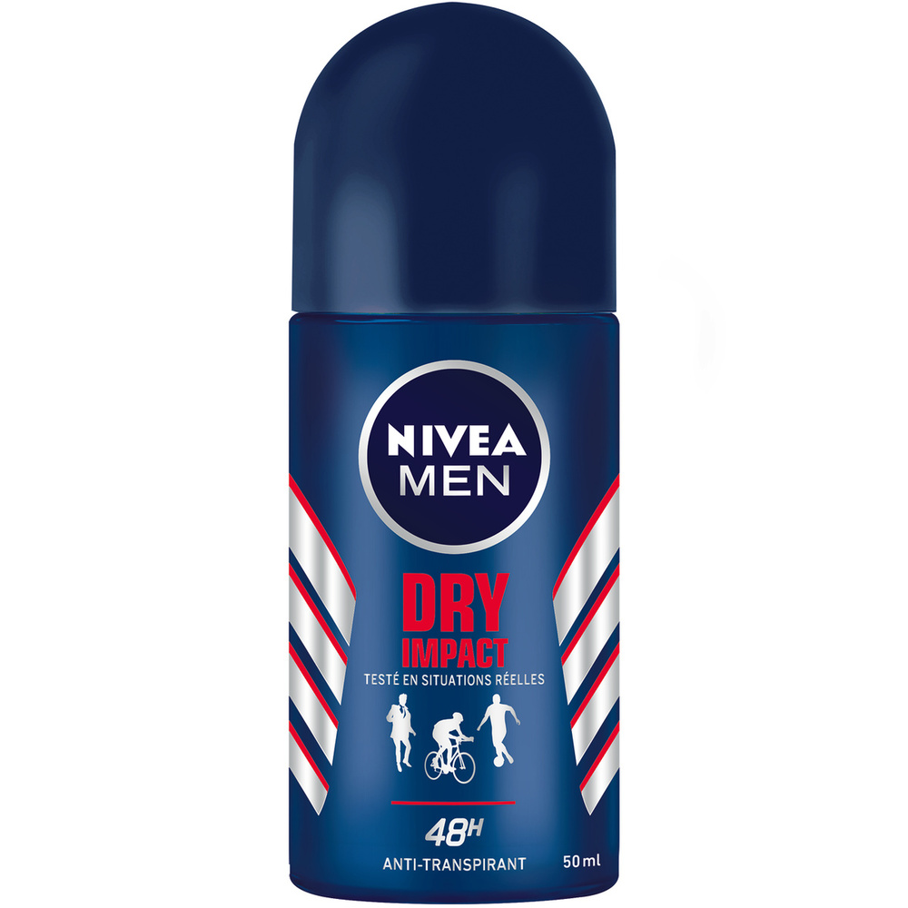 nivea Deodorant Déodorant Bille Homme Anti-transpirant Dry Impact 50ml