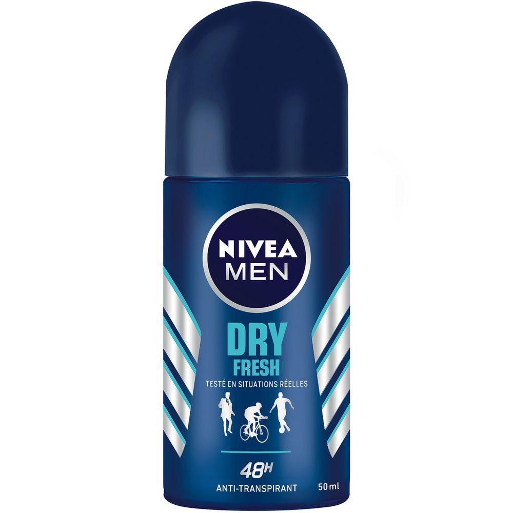 nivea Deodorant Déodorant Bille Homme Anti-transpirant Dry Fresh 50ml
