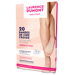 20 Bandes de Cire Froide Jambes & Corps