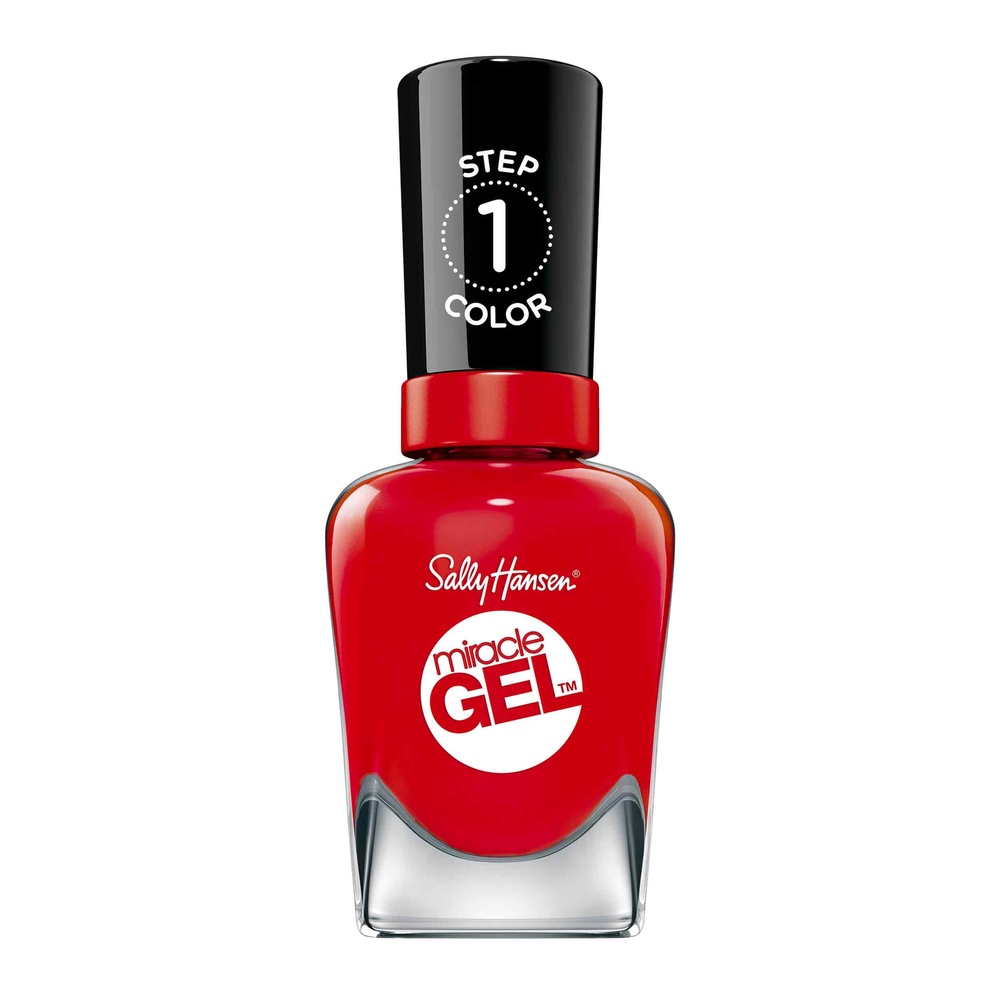 sally hansen - MIRACLE GEL VERNIS A ONGLES 402 RED BETWEEN THE LINES 15 ml