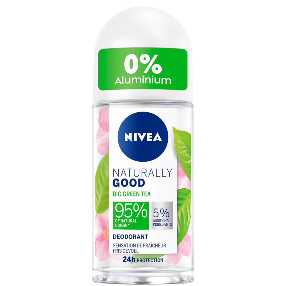 nivea - NATURALLY GOOD - Bille Green Tea Bio Déodorant femme 50 ml