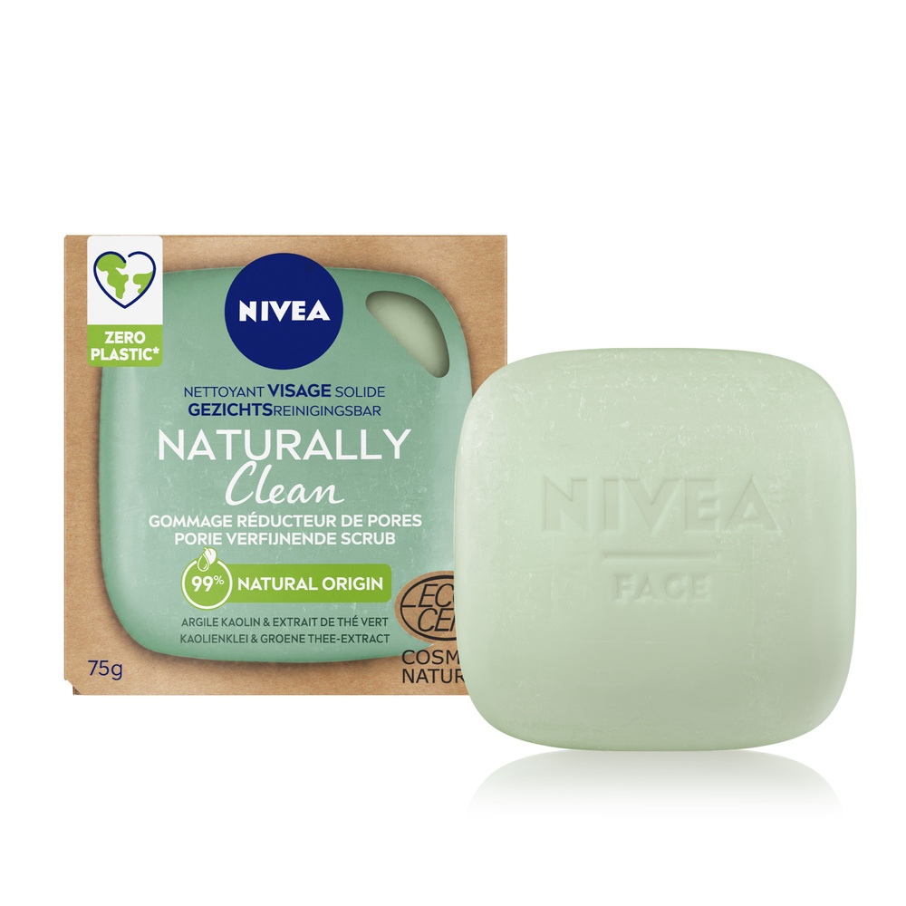 nivea - NATURALLY CLEAN - Gommage Réducteur de Pores Nettoyant