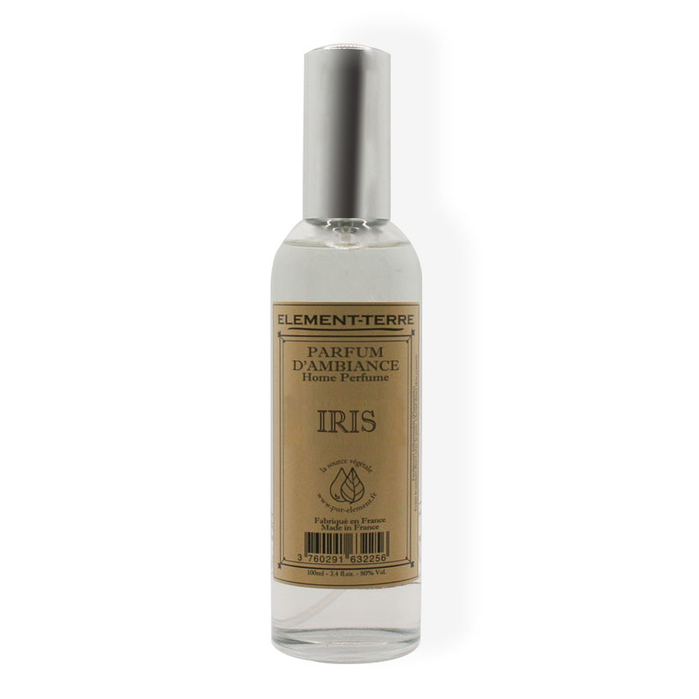 élément terre - Iris Parfum d'ambiance à vaporiser 100 ml
