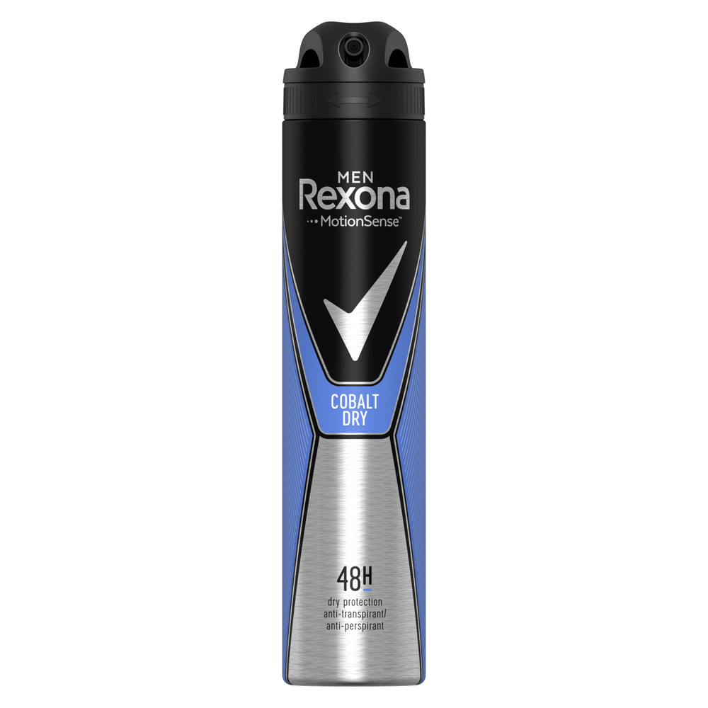 rexona Cobalt REXONA MEN Men Déodorant Anti-Transpirant Spray Cobalt Dry 200ml