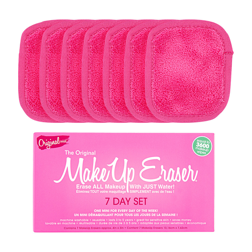 Make Up Eraser Make up eraser Une Mini serviette démaquillante d'environ 10cm x 7,6cm