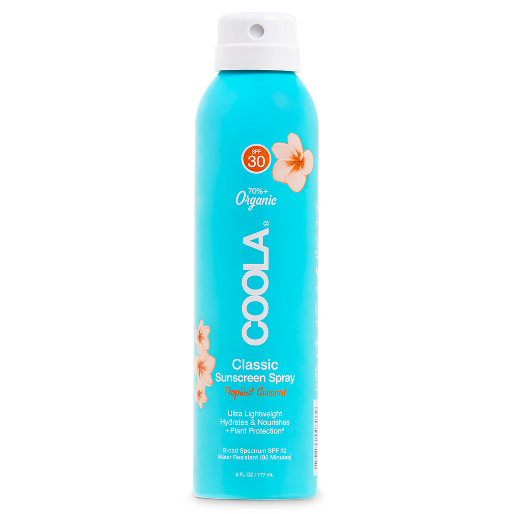 Coola Soin Classic Corps Spray Solaire Corps SPF 30 Tropical Coconut 177 ml