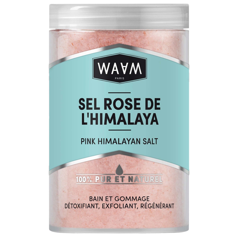 waam Les ingrédients cosmetiques Sels Rose de l'Himalaya 400g
