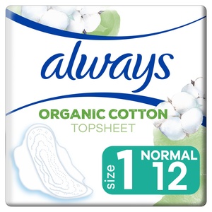 Always Cotton Protection Ultra Normal (Taille 1) Serviettes Avec Ailettes Serviettes Hygiénique
