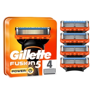 Gillette Fusion5 Power Lames De Rasoir x4 Lames de Rasoir