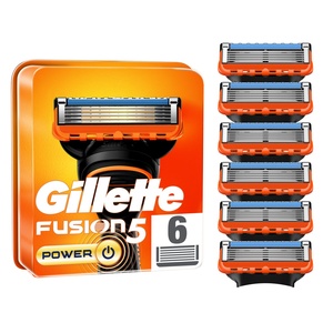 Gillette Fusion5 Power Lames De Rasoir x6 Lames de Rasoir 