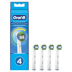 Oral-B Precision Clean Brossette Avec CleanMaximiser, 4 Brossettes De Rechange