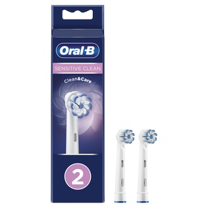 Oral-B Sensitive Clean Brossette, 2 Brossettes De Rechange