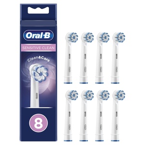 Oral-B Sensitive Clean Brossette, 8 Brossettes De Rechange