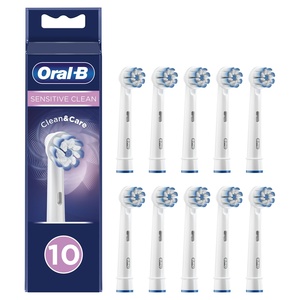 Oral-B Sensitive Clean Brossette, 10 Brossettes De Rechange