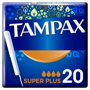 Tampax Super Plus Tampons Applicateur 20 Tampons