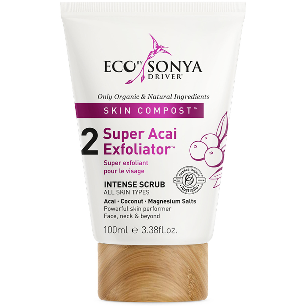 eco by sonya - ECO TAN EXFOLIANT VISAGE SUPER ACAI 100ML Exfoliant visage 100 ml