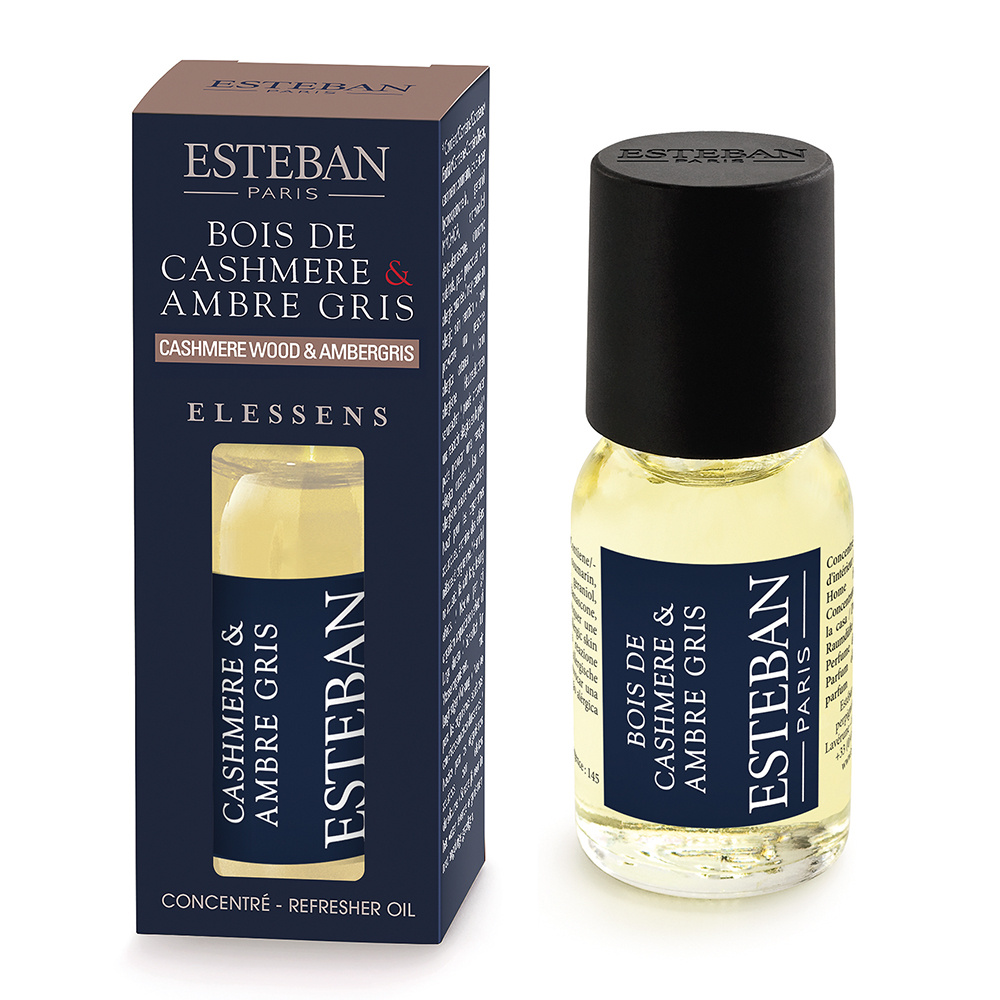 esteban - Bois de cashmere & Ambre gris Concentré parfum 15 ml