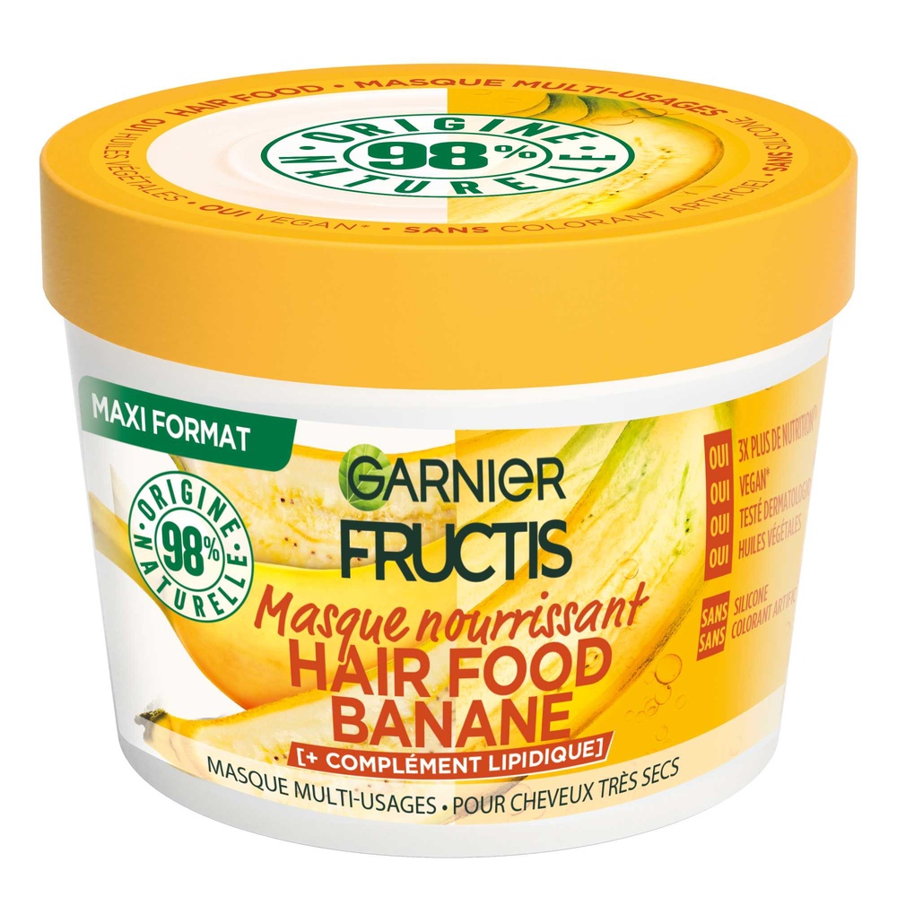garnier - Fructis HairFood Masque Multi-Usages Banane 390 ml