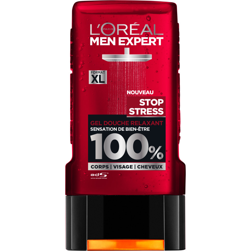 L'Oréal Paris - L'Oréal Men Expert Stop Stress Gel Douche Relaxant - 300ml douche Homme