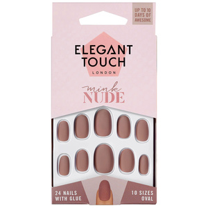 Nude Nails Mink Faux ongles 