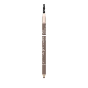 Clean ID Pure Eyebrow Pencil crayon sourcils double embout 020 Light Brown Crayon Sourcils