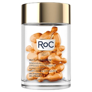 RoC Renouveau + Éclat Capsules Sérum Nuit 30 capsules Crème anti-âge 