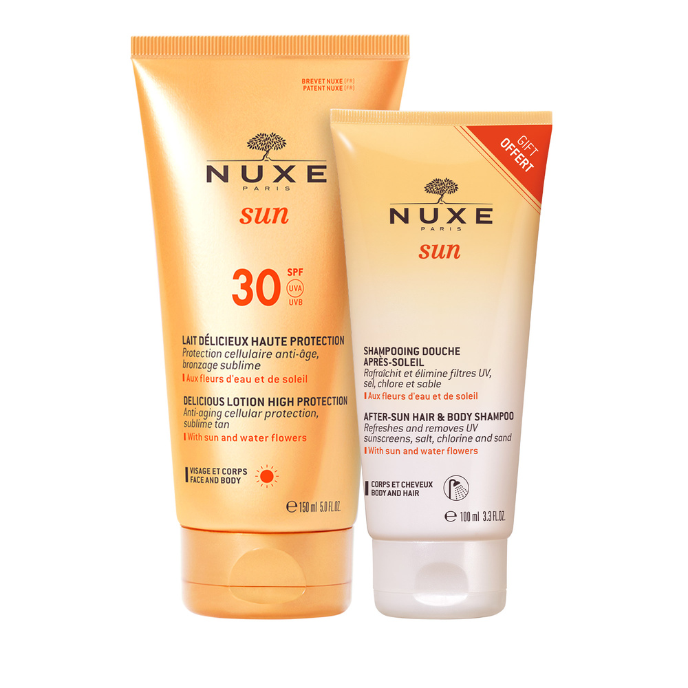 Nuxe - Lait délicieux visage et corps SPF 30 Protecteur Visage 1 unité