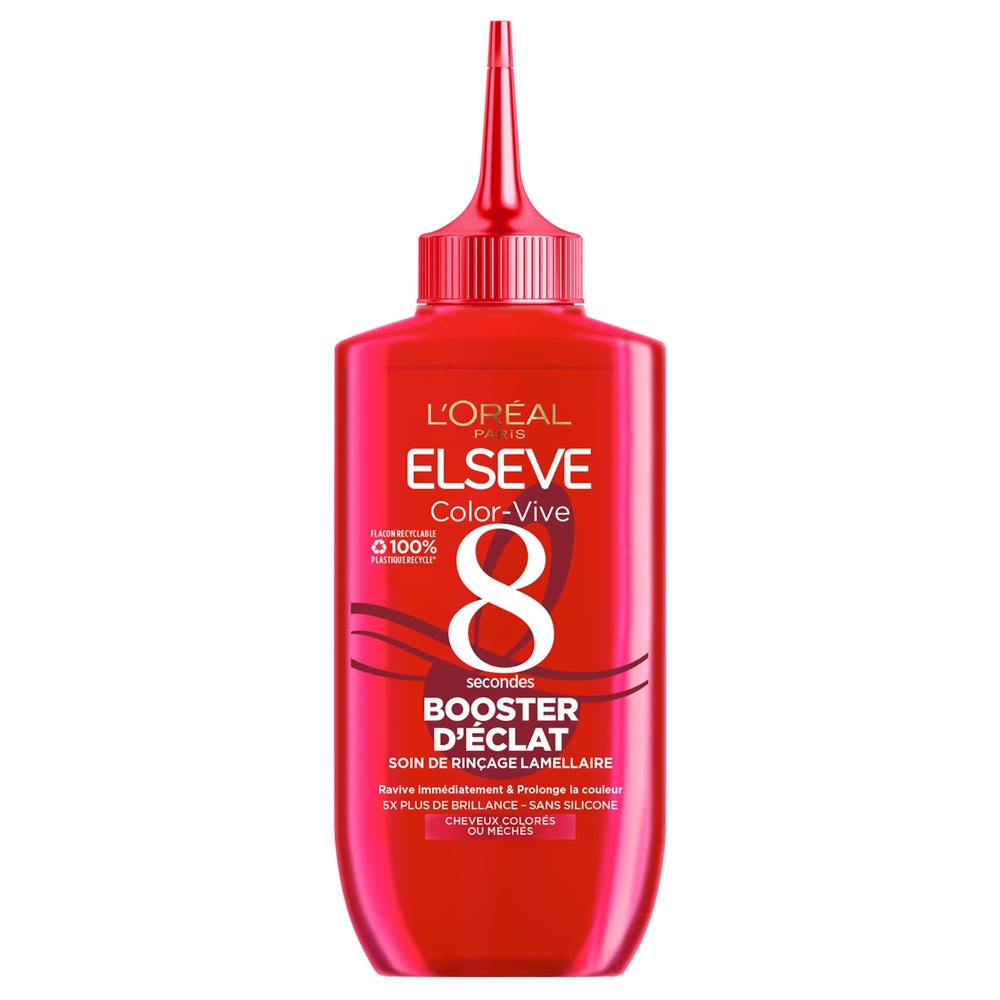 L'Oréal Paris - Elseve Color-Vive Soin de Rinçage 8 secondes Booster d'Eclat 200 ml