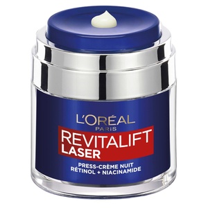 L'Oréal Paris Revitalift Laser Press-Crème Nuit Rétinol + Niacinamide 50ml L'Oréal Paris Revitalift Laser Press-Crème Nuit Rétinol + Niacinamide 50ml 