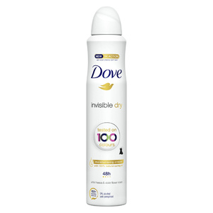 DOVE  Spray Invisible Dry 200ml Déodorant 