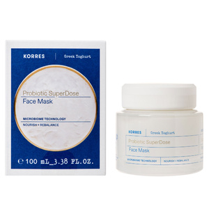 Masque Hydratant Superdose de Probiotiques & Yaourt Grec Masque visage super hydratant. Toutes peaux. 