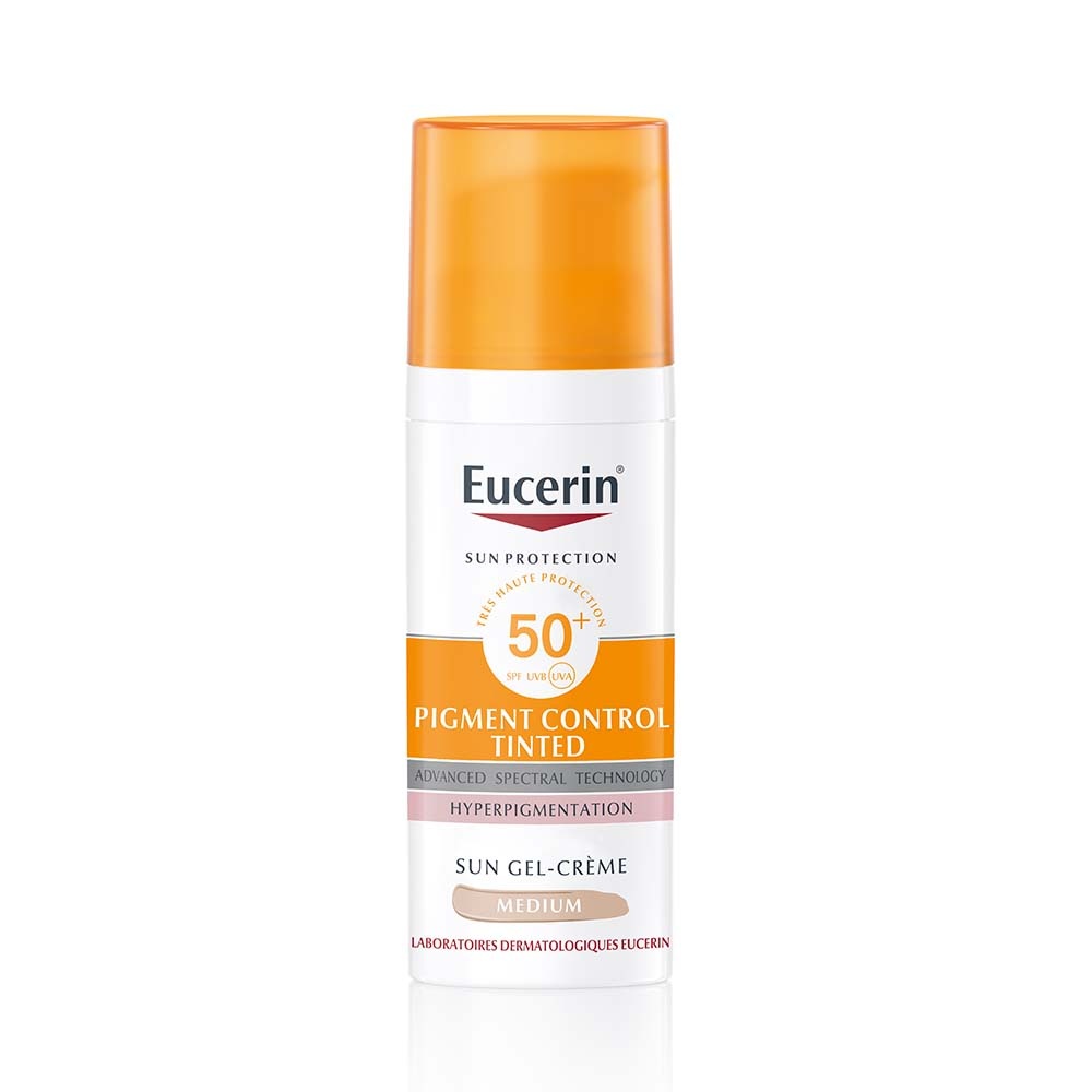 eucerin - SUN PIGMENT CONTROL Gel-Crème Teinté SPF 50+ Protection solaire 50 ml