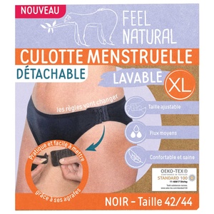 Culotte menstruelle détachable - tailleXL - Feel Natural CULOTTE MENSTRUELLE 