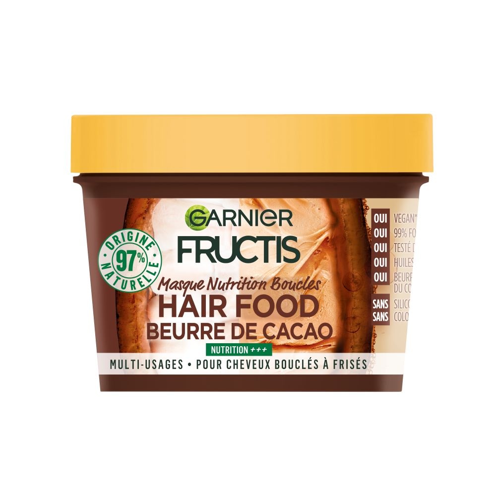 garnier - Fructis HairFood Masque Multi-Usages Beurre De Cacao 390 ml