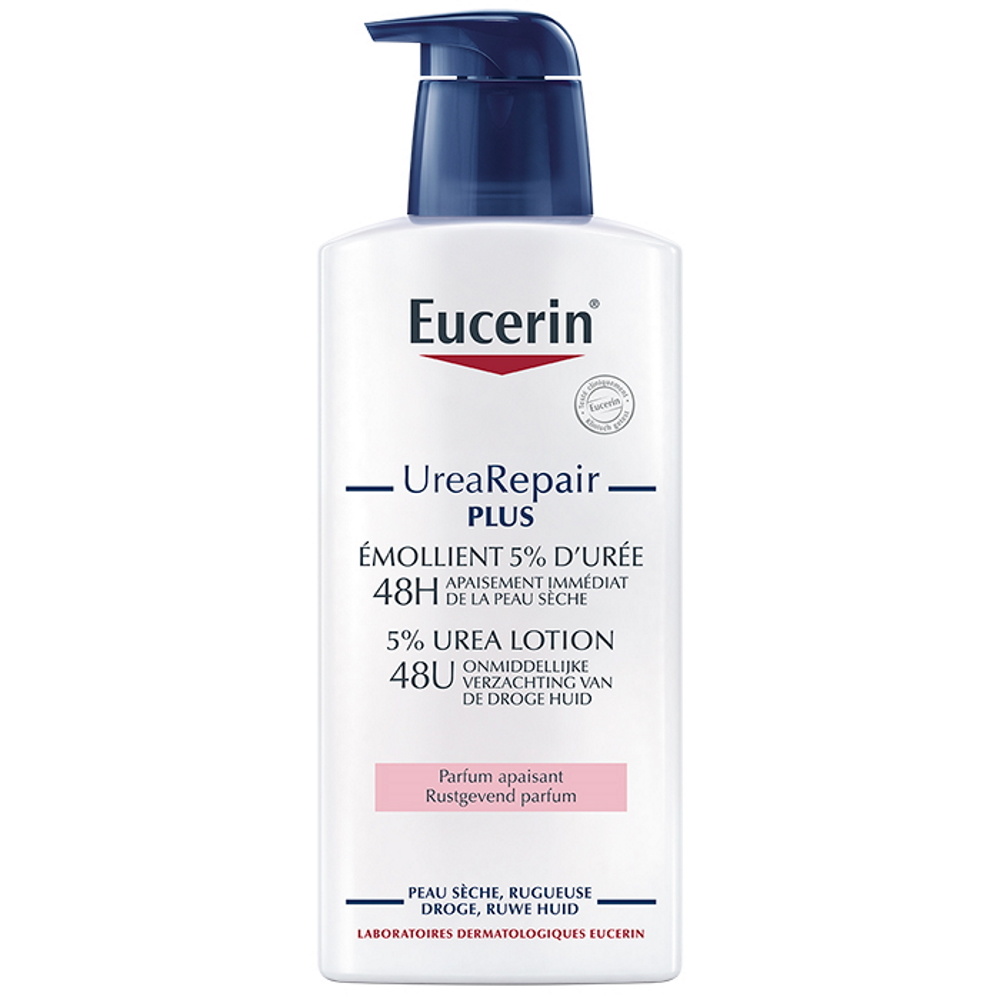 eucerin - UREAREPAIR PLUS Emollient 5% d'Urée Parfumé Soin corps hydratant peaux sèches 400 ml