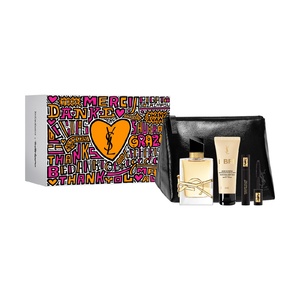 LIBRE EDP 50ML+BL50ML+MINI MVEFC+TROUSSE Coffret Cadeau Parfum Femme 