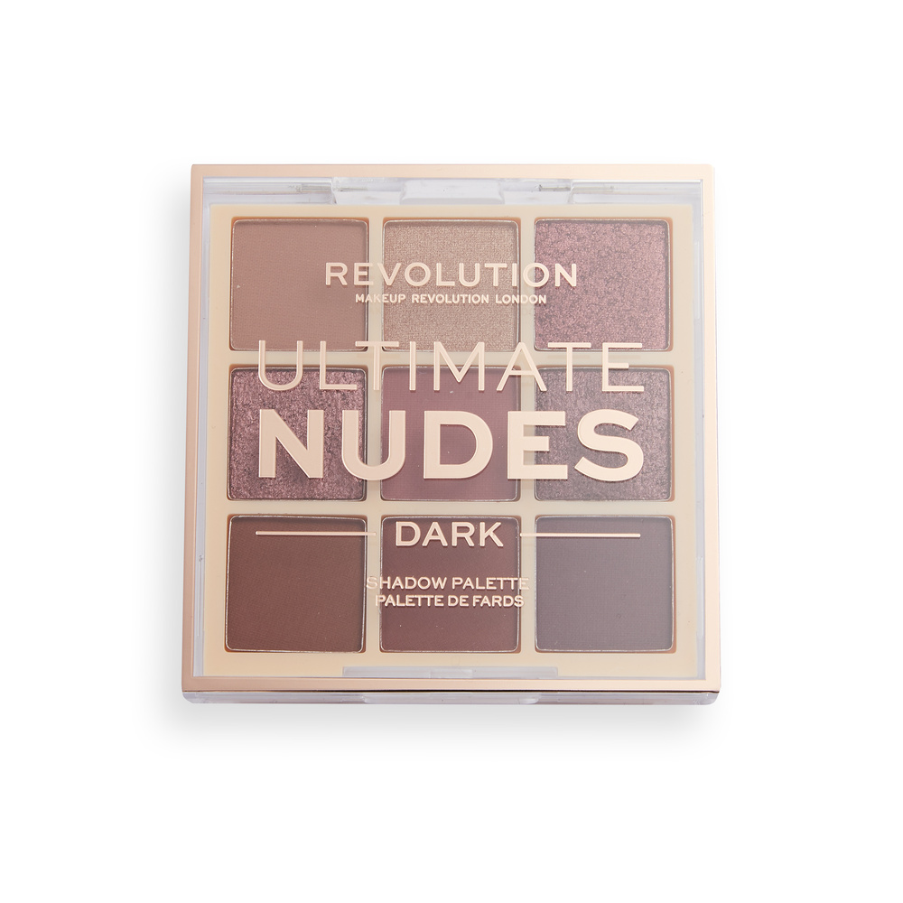 Revolution - Revolution Ultimate Nudes Shadow Palette Dark Fard à paupières 9 g