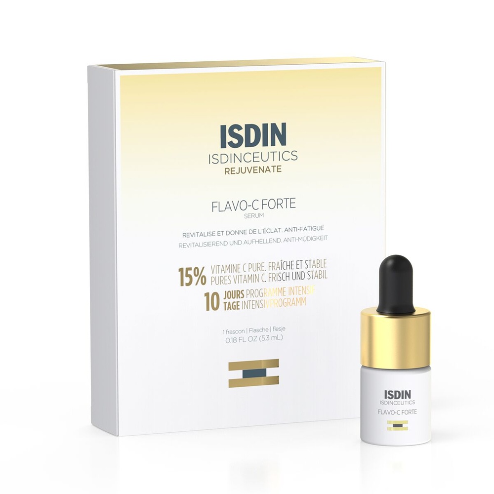 isdin - Flavo-C Forte Sérum antioxydant à la Vitamine C 5.3 ml