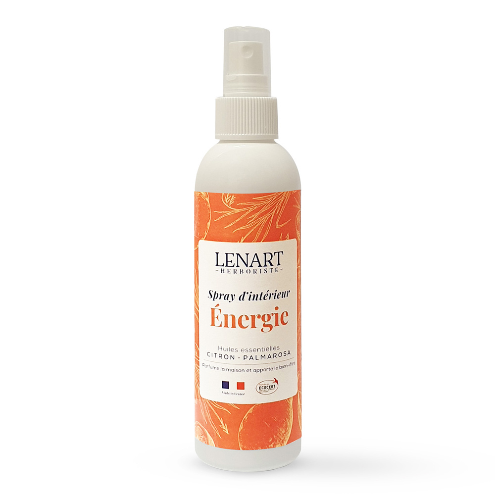 christian lénart - Spray d'intérieur Energie BIO ECOCERT Parfum 200 ml