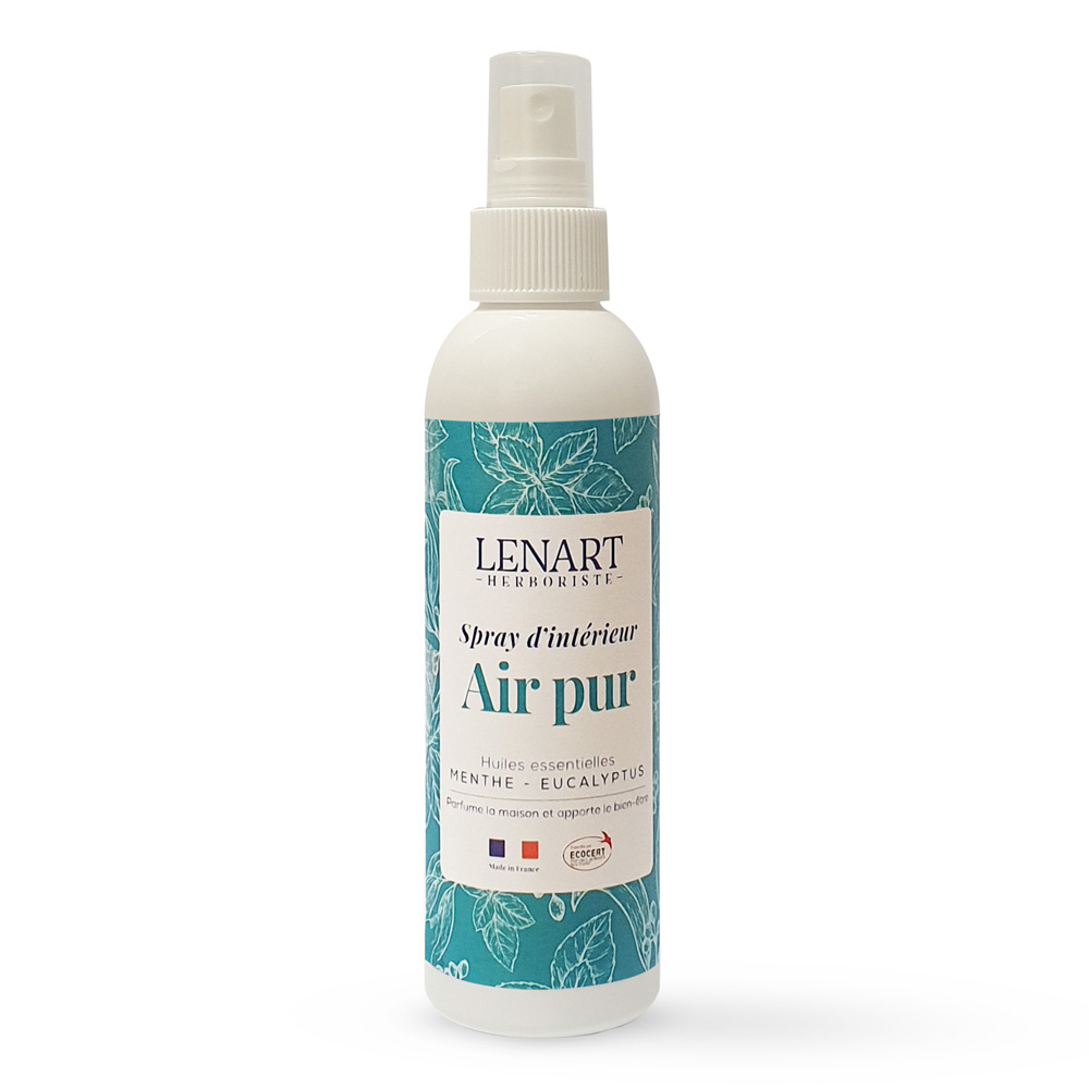 christian lénart - Spray d'intérieur Air Pur BIO ECOCERT Parfum 200 ml