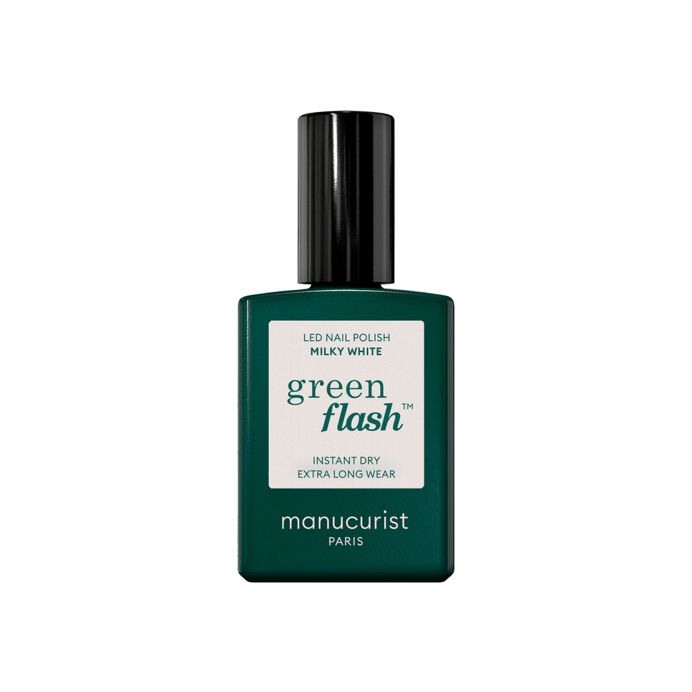 Manucurist - Green Flash - Milky White 15ml Vernis semi-permanent