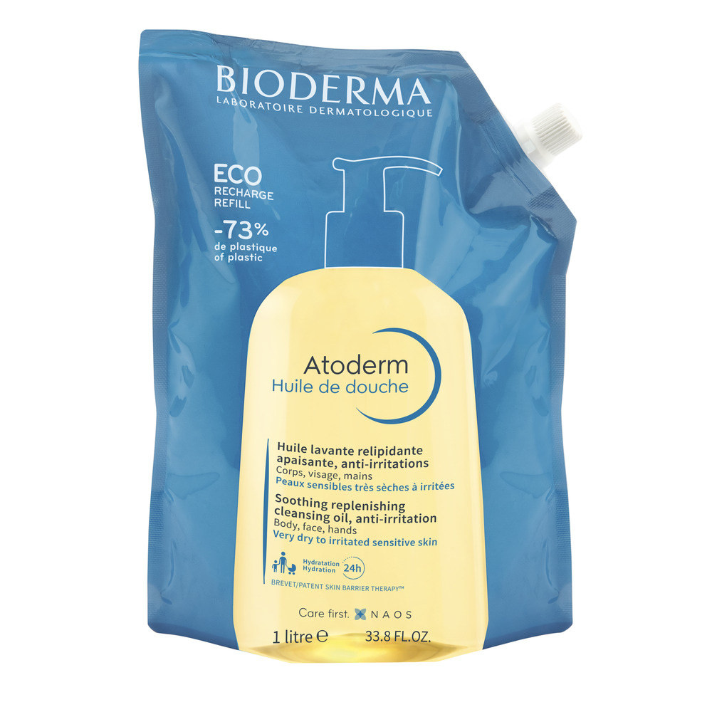 Bioderma - Atoderm - Huile de douche éco-recharge Produits bain & douches 1 l