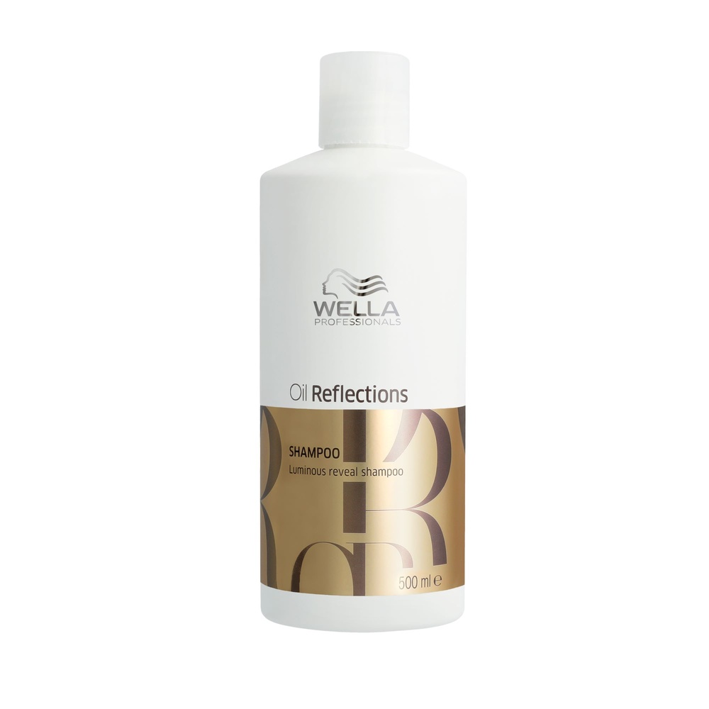 Wella - Oil Reflections Shampoing révélateur delumière pour tous types de cheveux 500 ml