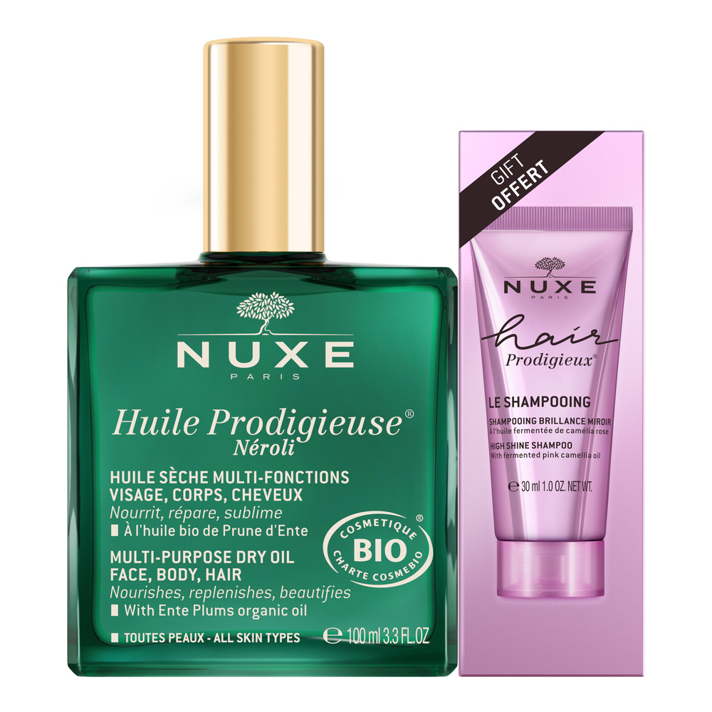 Nuxe - Coffret Huile Prodigieuse® Néroli Soins corps et shampoing 1 unité